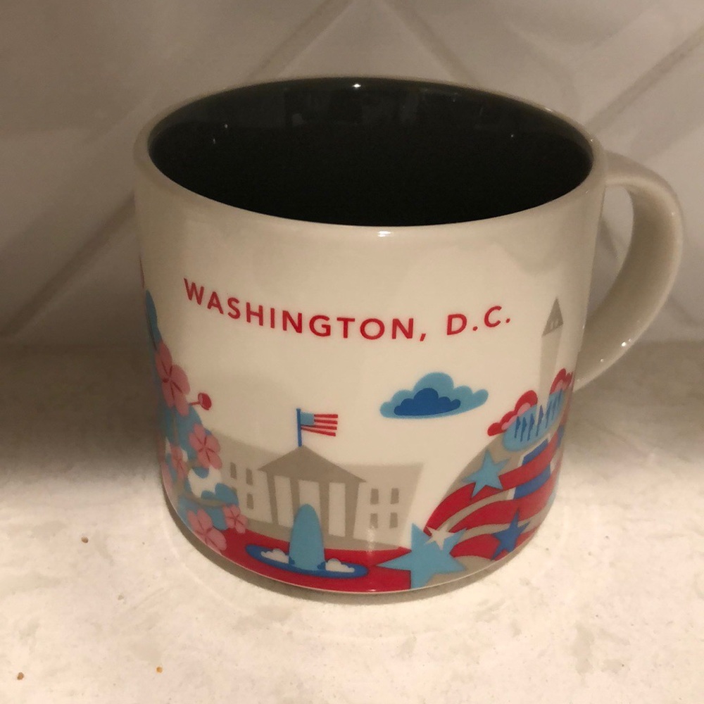 Washington DC you are here Starbucks mugs